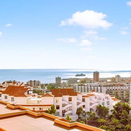 Top Floor, Sea View, Huge Terrace, Heated Pool, Garage Los Cristianos  Buitenkant foto